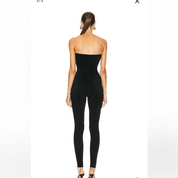 NEW Roland Mouret Cut Out Jumpsuit Black US 4 - Picture 3 of 9